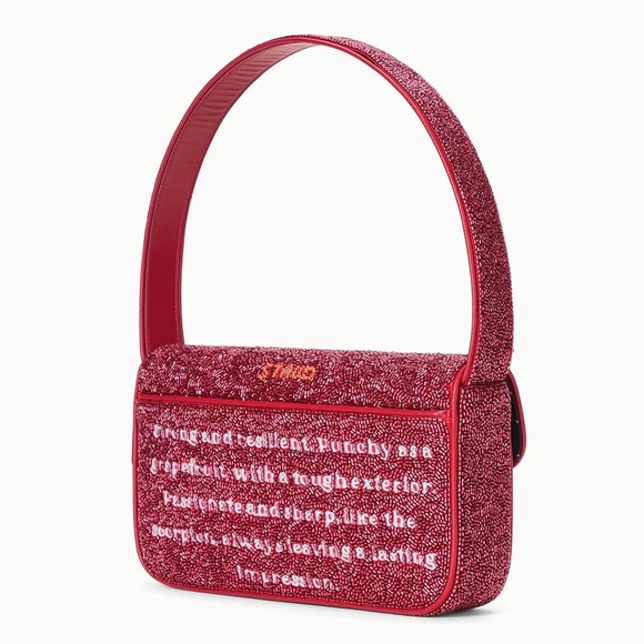 STAUD BEADED ZODIAC TOMMY BAG SCORPIO - Picture 7 of 8